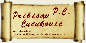 Pribisav Čučuković vizit kartica